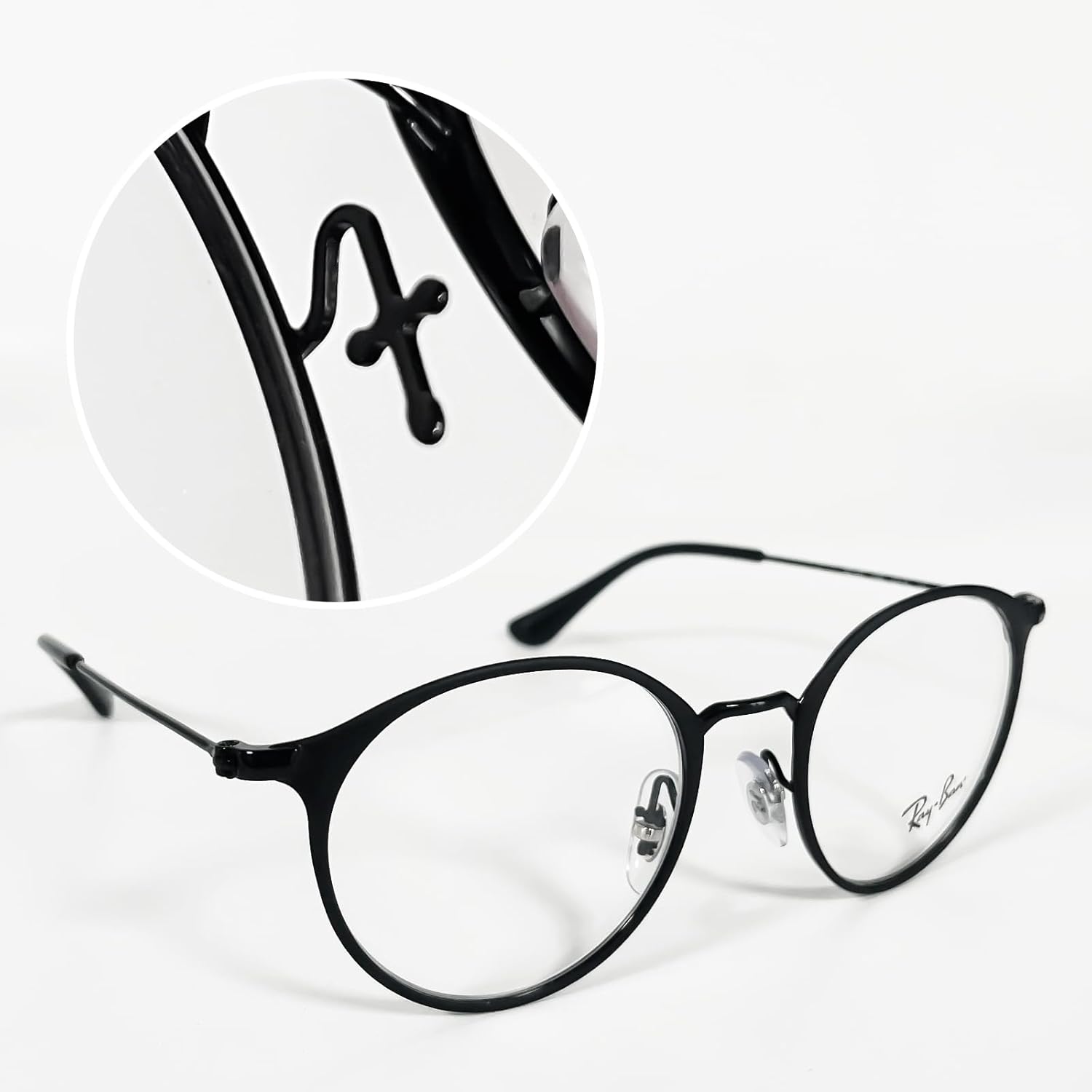 4 Pairs Soft Silicone Replacement Nose Pads for RayBan, 4 Pairs 16mm+2 Pairs 14mm, Plug in/Push in Model Ray Ban Sunglasses Nose Pad Replacement, Eye Glasses Nose Pads Non Slip(Sliver, 16mm)