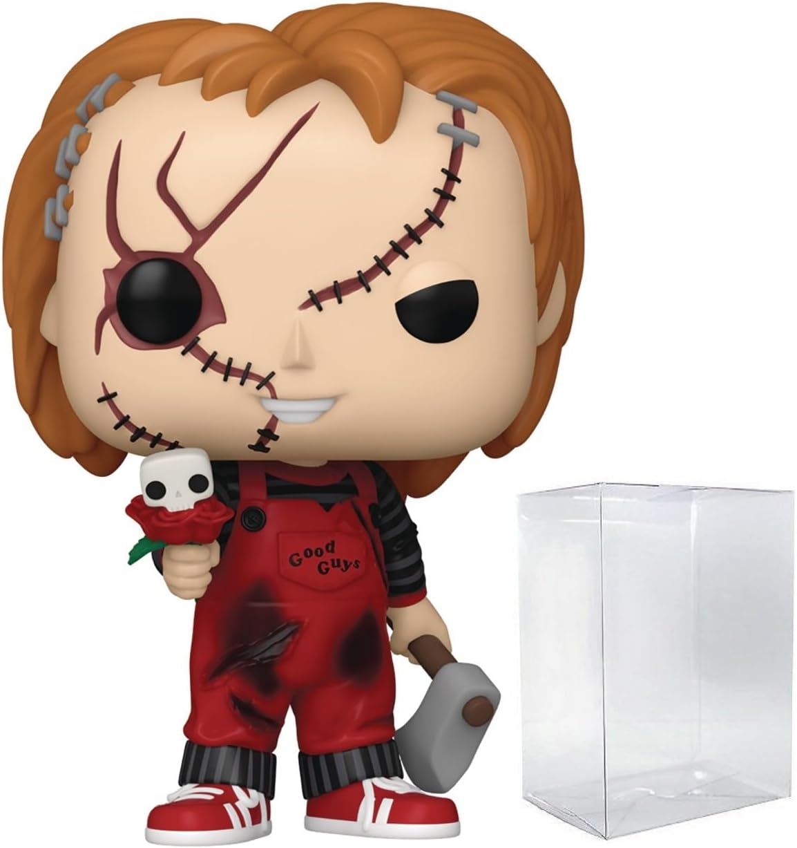 POP Movies: Valentines - Chucky Funko Vinyl Figure (Bundled with Compatible Box Protector Case) Multicolor 3.75 inches