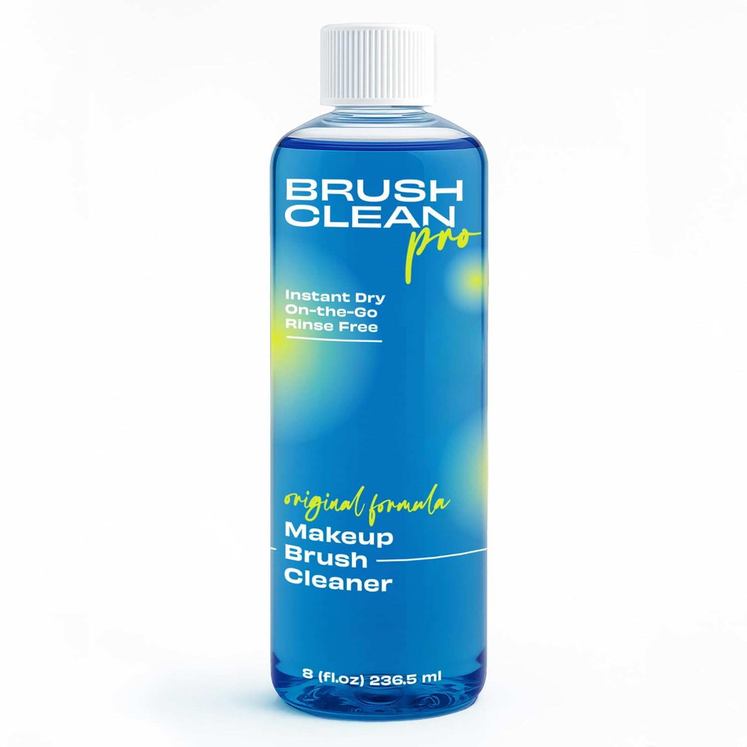 Original Makeup Brush Cleaner - Professional Cleanser for Makeup Brushes - Quick-Drying, Rinse-Free Formula - Removes Stubborn Waterproof Make Up, 8 oz