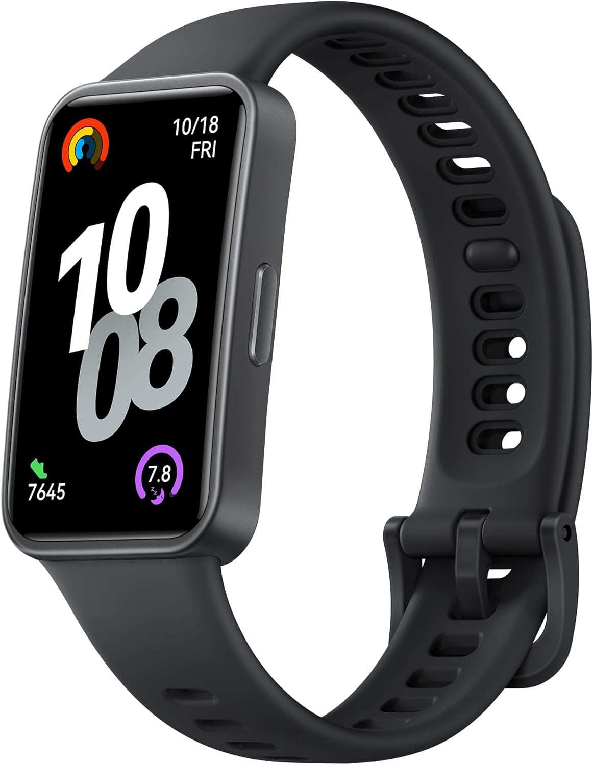 HUAWEI Band 10 Smartwatch up to 14 Days Battery Life, iOS & Android, Average Sleep HRV and Sleep Insights with an AI-powered Fitness Monitoring Tracker, Sleep Breathing Awareness, Fast Charging, Black