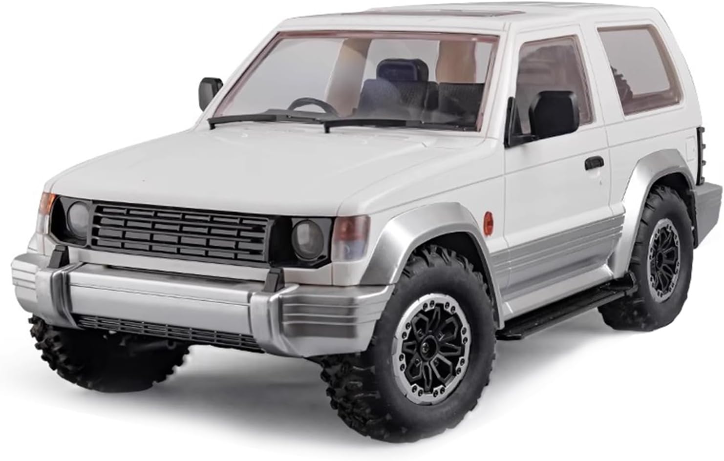 ARRIS LD1297 RC Crawler 4x4 RTR Pajero-Style 1/14 4WD RC Truck Car LED Light Off-Road Climbing Rock Crawler Full Proportional Model Vehicles for Toy Gifts