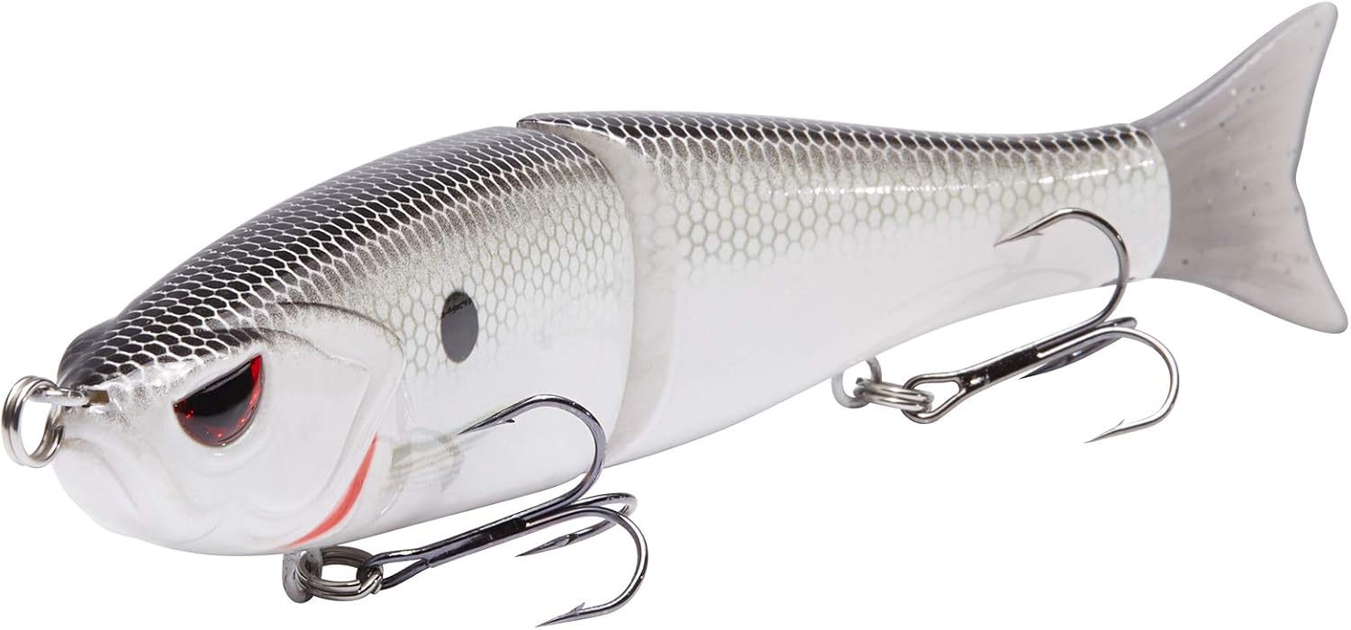Bassdash SwimShad Glide Baits Jointed Swimbait Bass Pike Salmon Trout Muskie Fishing Lure