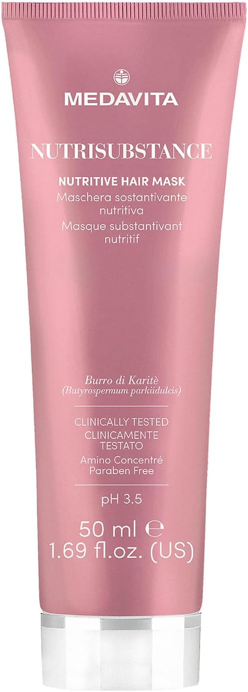 Medavita | Nutrisubstance Nutritive Hair Mask, 150ml, Restructuring and Nourishing Hair Mask