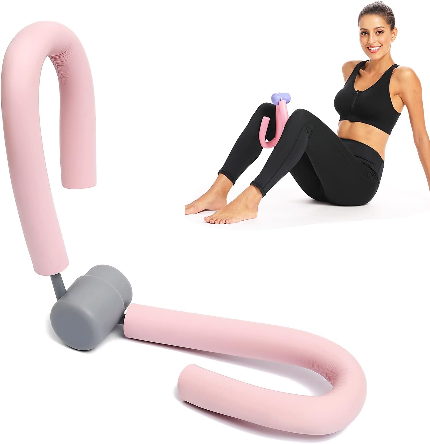Acecy Thigh Toner, Pelvic Floor Exerciser Inner & Outer Thigh Muscle Trainer, Leg Master, Fitness Exercise Equipment for Women Home Use