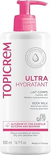 Topicrem ultra-moisturising body milk, 500 ml
