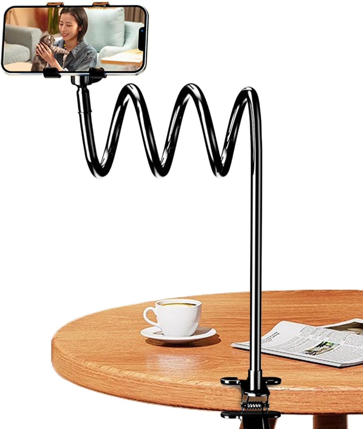 Bedside Phone Holder | Adjustable Lazy Phone Mount Bracket | Cellphone Automobile Cradles, Bedstand & Desk Mounts for Tablets