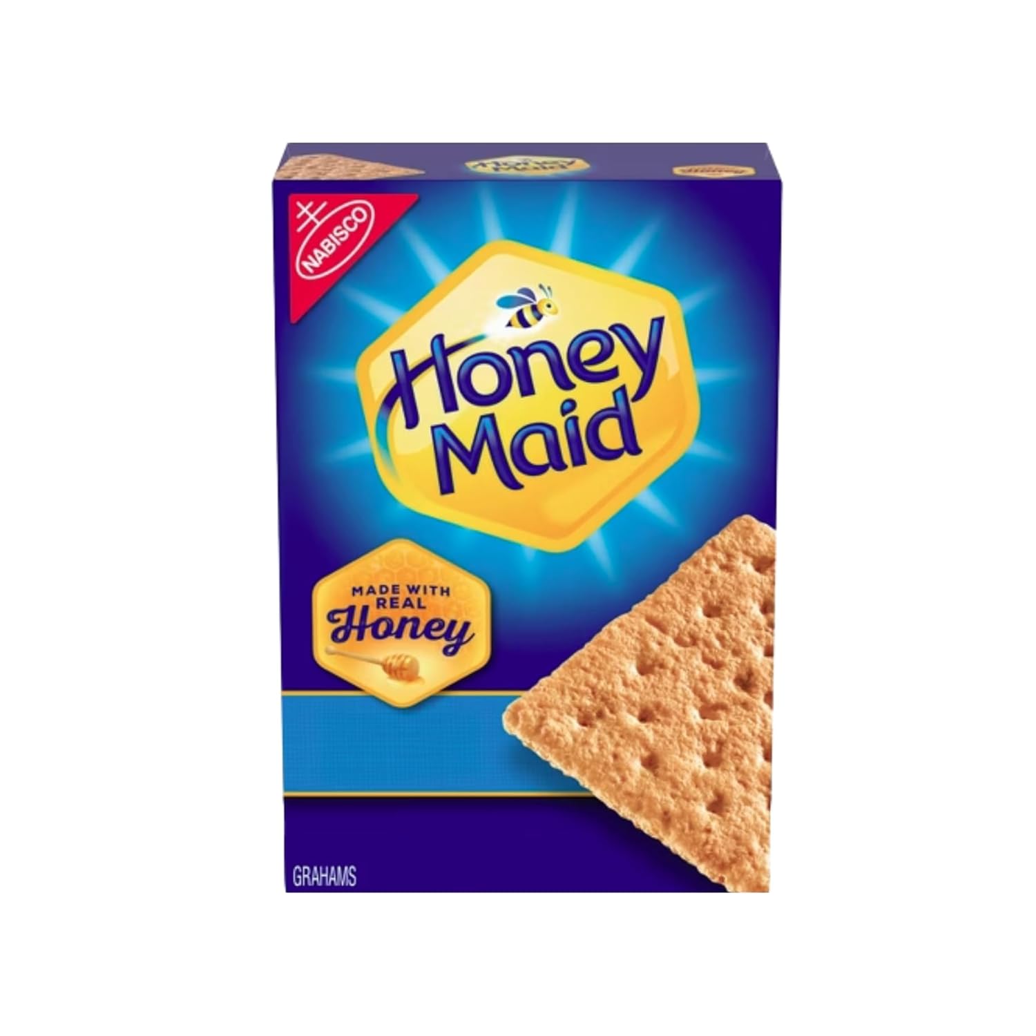 Honey Maid Honey Graham Crackers – 14.4 oz Box (Pack of 1) – Classic Snack for S’Mores, Baking & Snacking (27 Full Sized Crackers)