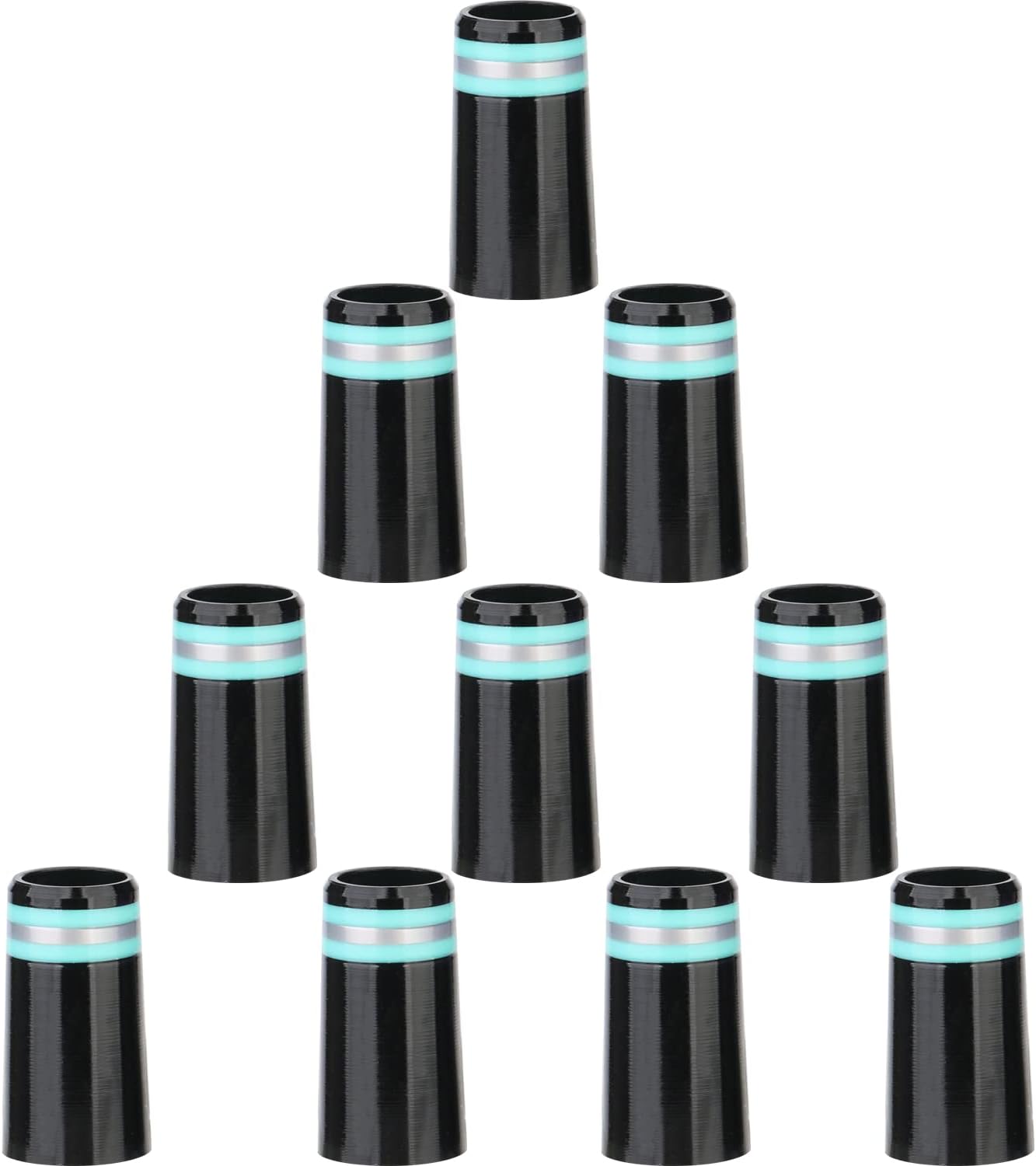 SummerHouse Multi-Ring Golf Iron Ferrules Compatible with 0.355'' Tapered Steel Shaft and 0.370'' Parallel Shaft