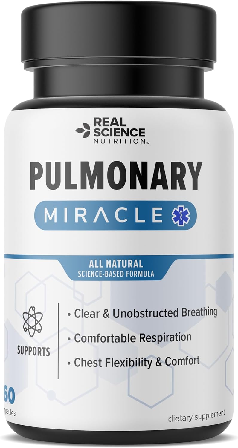 Offers Pulmonary Miracle, COPD Relief for Shortness of Breath, wheezing, and Cough