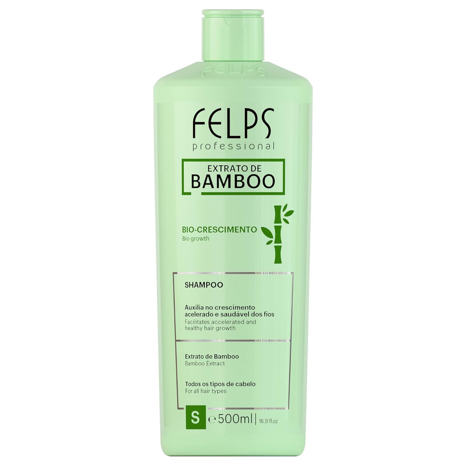 Felps Professional Shampoo Bamboo Hair Growth 16.9 fl.oz / 500ml