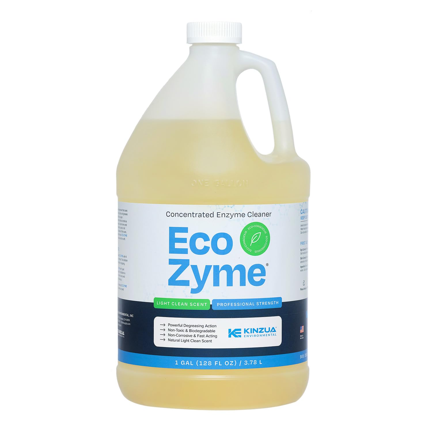 Eco-Zyme Multi-Purpose Enzyme Cleaner Concentrate & Degreaser, 1 Gallon