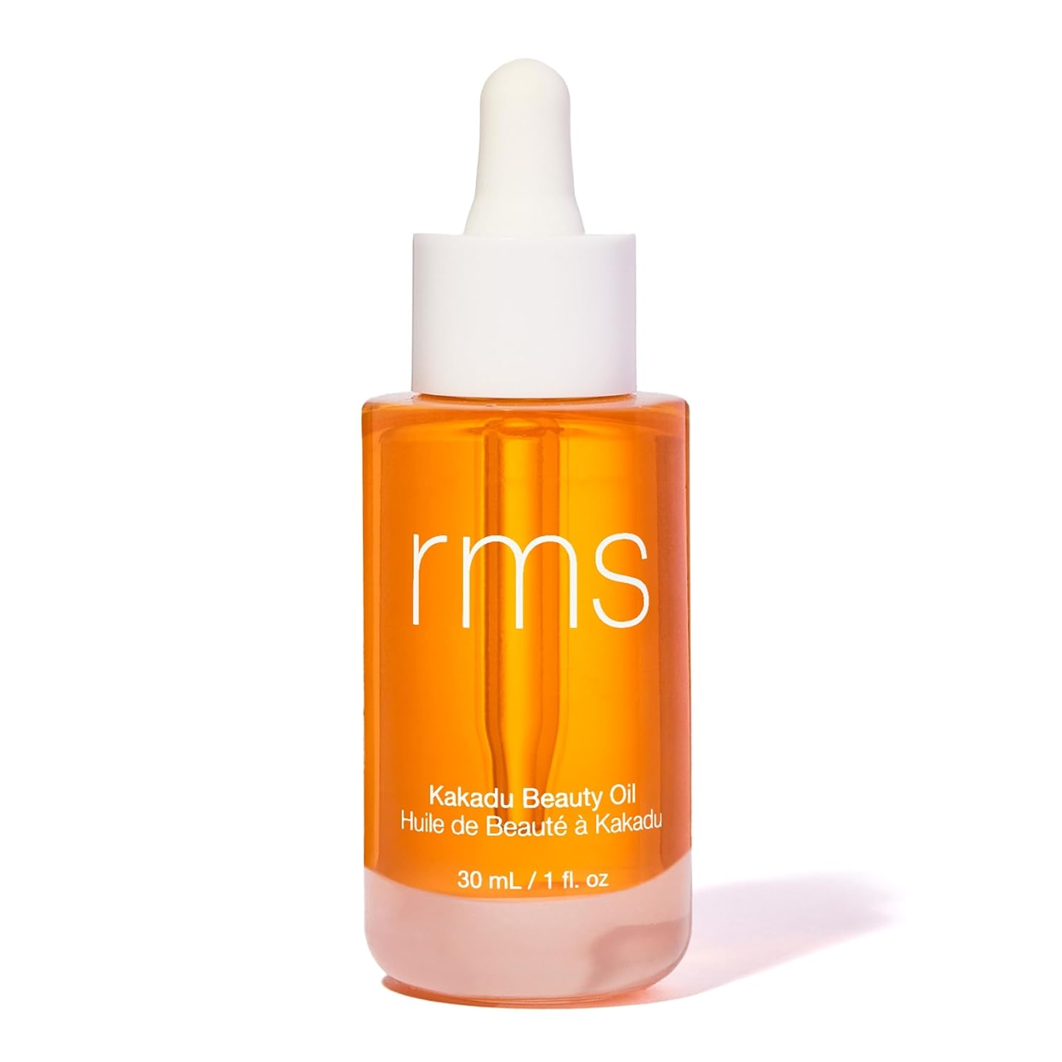 RMS Beauty Kakadu Beauty Oil - Vitamin C Face Serum, 1.0 oz | Potent antioxidant glow face oil serum with Kakadu plum Vitamin C. Brightens, firms, & deeply hydrates dull skin cleanly.