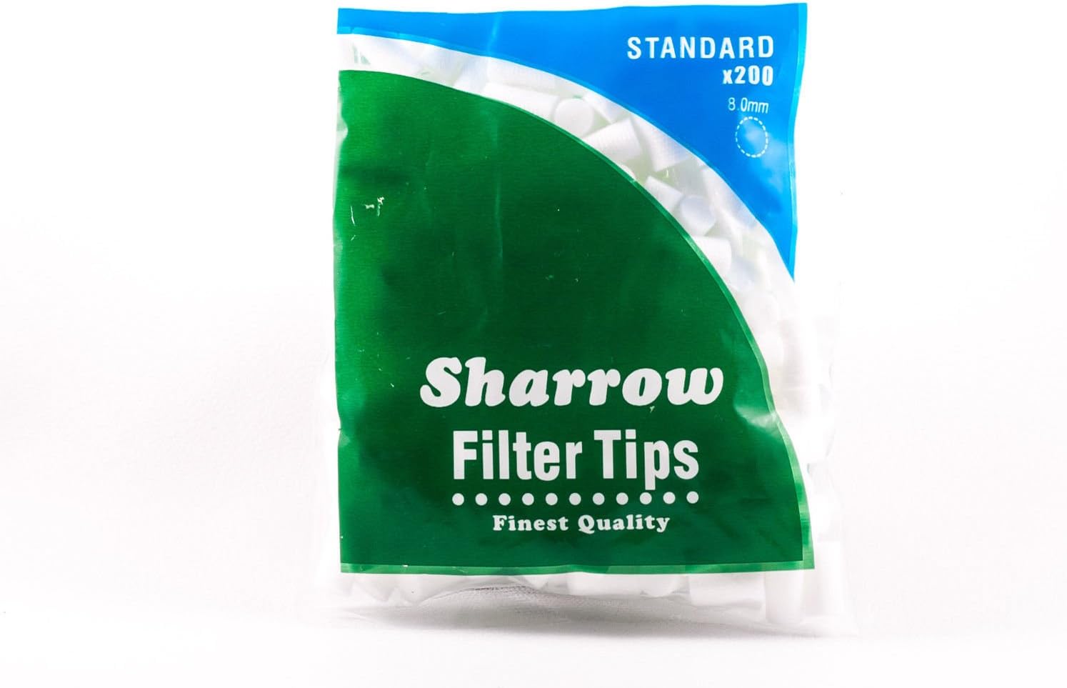 Sharrow Standard Filter Tips 200 Filter Tips - New. 8mm Width
