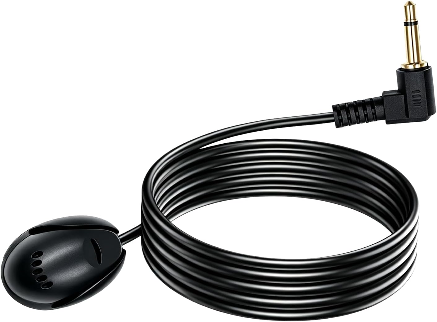 3.5mm Car Microphone Compatible with Alpine JVC Sony Jensen Kenwood for Car Vehicle Head Unit Audio Stereo Radio GPS DVD with 3m Cable, Plug and Play