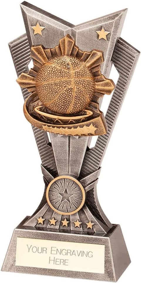 Trophy Superstore Spectre Basketball Trophy - Free Engraving - 200mm D-60x16
