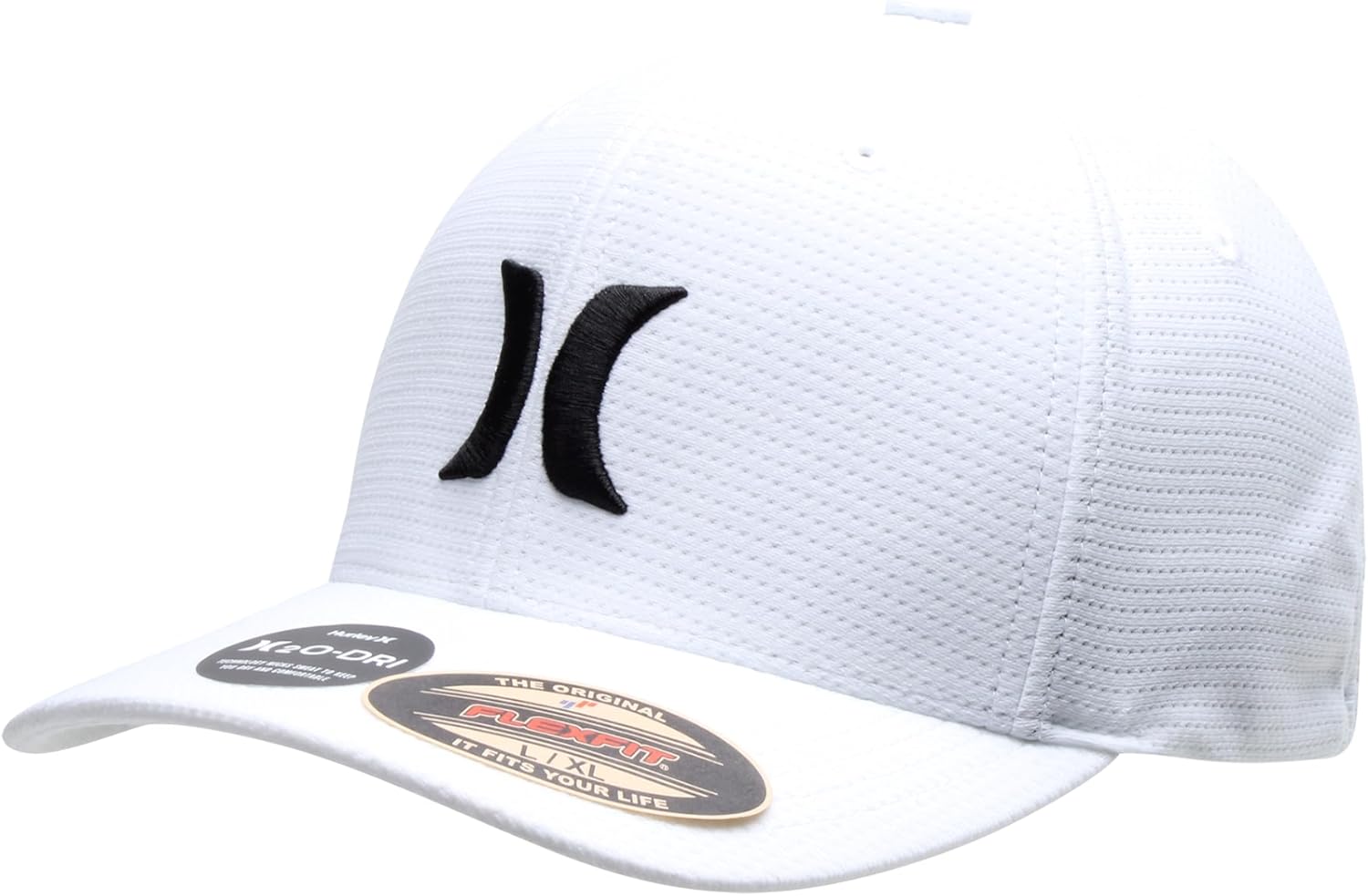 Hurley Men's Baseball Cap – Lightweight Curved Bill H2O Dri Fitted Caps for Men