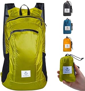 4Monster Hiking Daypack,Water Resistant Lightweight Packable Backpack for Travel Camping Outdoor