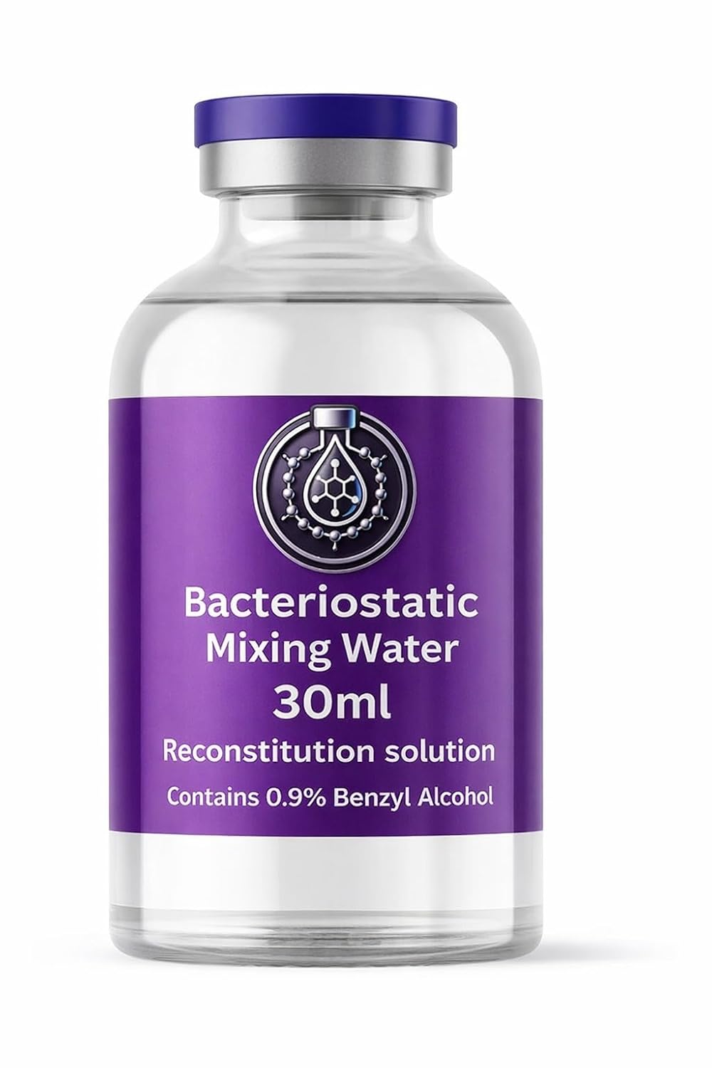 Bacteriostatic Water - 30ml - Ultra Clean Reconstitution Solution