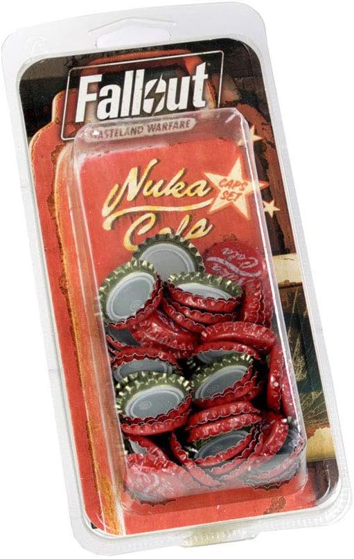 Modiphius Entertainment Fallout Wasteland Warfare Nuka-Cola Caps Set