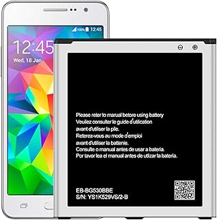 2600mAh for Samsung Galaxy J2 Core Replacement Battery EB-BG530CBU, for Galaxy J3 J327A J327P J320V J320A J320F J320P, Grand Prime SM-G530 EB-BG530BBE EB-BG530BBC