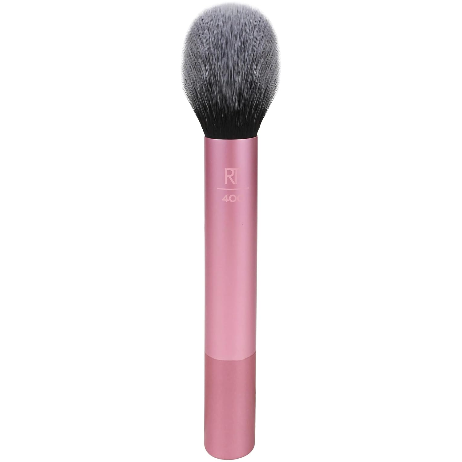 Real Techniques Ultra Plush Blush Makeup Brush, For Loose, Cream, or Pressed Blush, Rosy Glow Cheeks, Fluffy Powder Brush, Aluminum Ferrules, Synthetic Bristles, Vegan & Cruelty Free, 1 Count