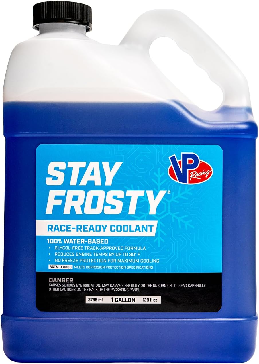VP Racing Fuels 23051 Stay Frosty Race-Ready Coolant, 1 Gallon (1 Pack)