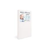 Graco Premium Crib & Toddler Mattress – GREENGUARD Gold Certified & CertiPUR-US Certified, Fits All Standard Crib & Toddler Beds, Waterproof Sleep Surface, Machine-Washable Outer Cover for Easy Care
