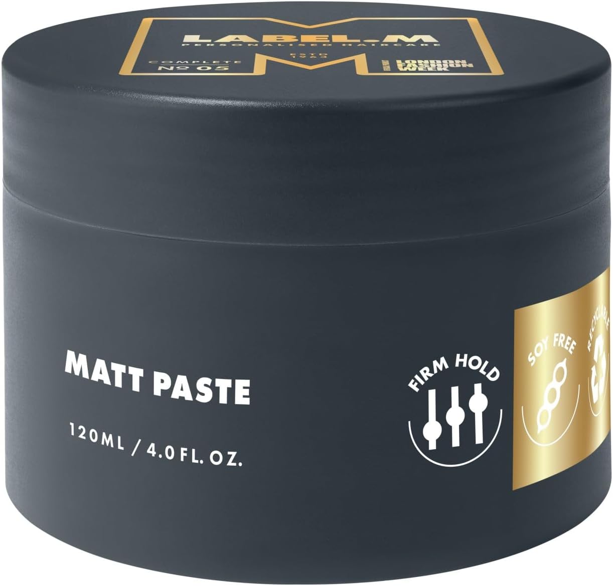 Label M LABEL.M Matte Paste 120,0 ml, 4.2 oz