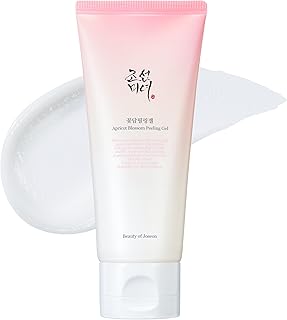 Beauty of Joseon Apricot Blossom Peeling Gel Soft Exfoliating Face and Body Scrub Dead Skin Cells Remover for All Skin Types, Korean Skincare for Men Women, 100ml, 3.38 fl.oz