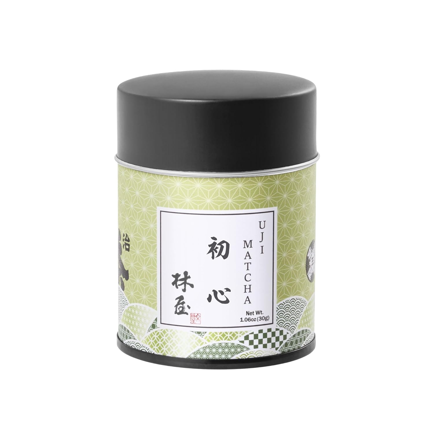 HAYASHIYA Matcha Powder - Shoshin - Kyoto Uji Ceremonial Grade, First Harvest Stone Milled Authentic Japanese Matcha Green Tea Powder (30g / 1.06oz)