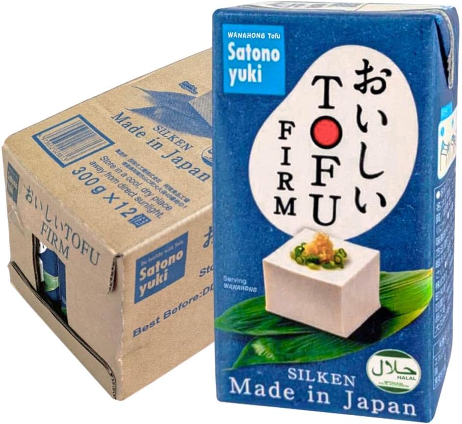 WaNaHong Satonoyuki - Silken Tofu 300g (Case of 12) Made in Japan