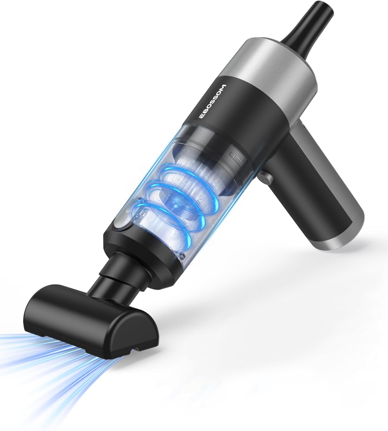 Mini Car Vacuum with 17000Pa High Power Suction,Portable Handheld Vacuum Blow & Suction,4 in 1 Cordless Small Vacuum Cleaner for Car,Home,Office,PC.Air Duster for Quick Cleaning of Small Areas