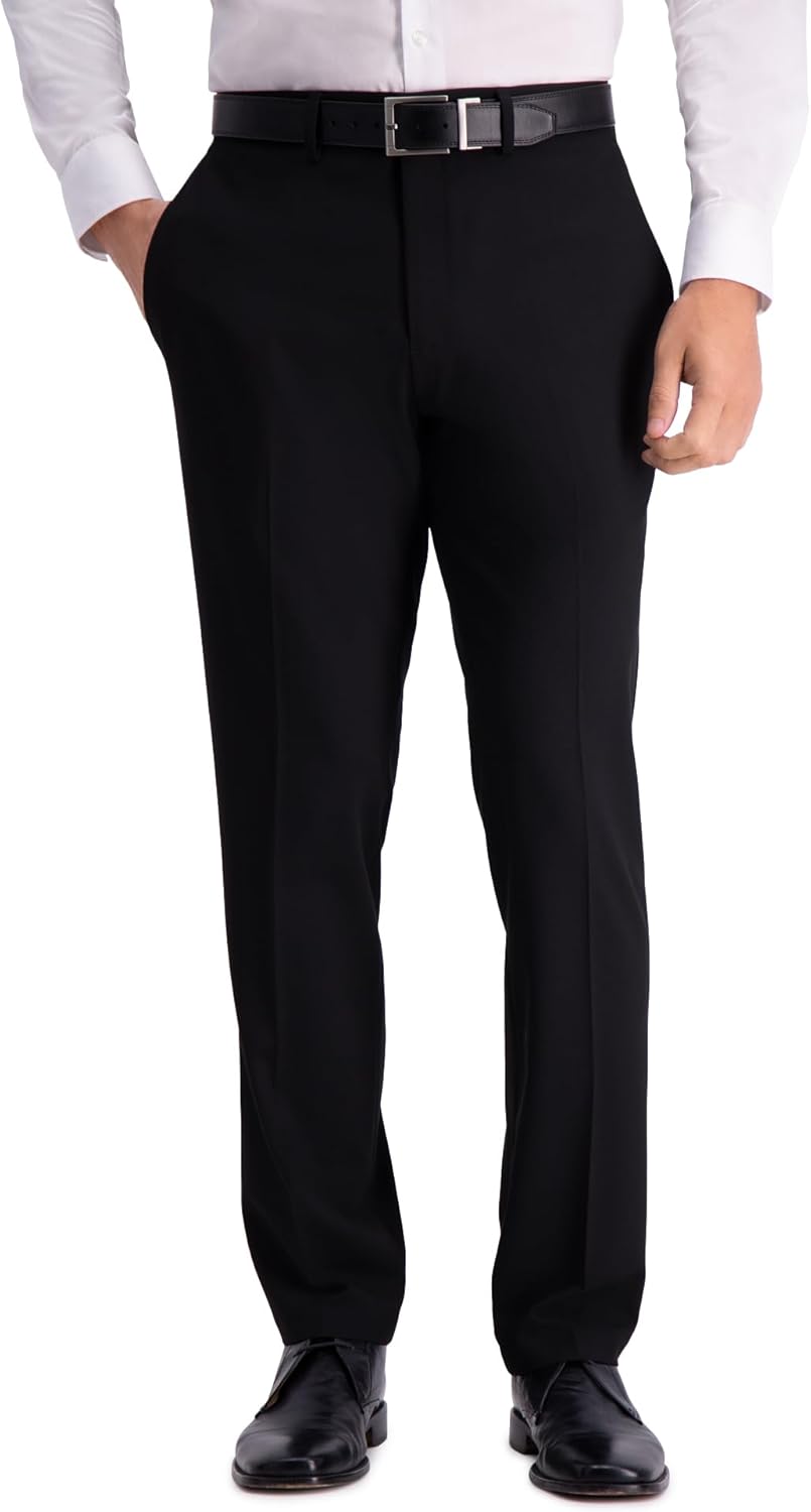 Kenneth Cole REACTION Men's Slim Fit Solid Performance Dress Pant
