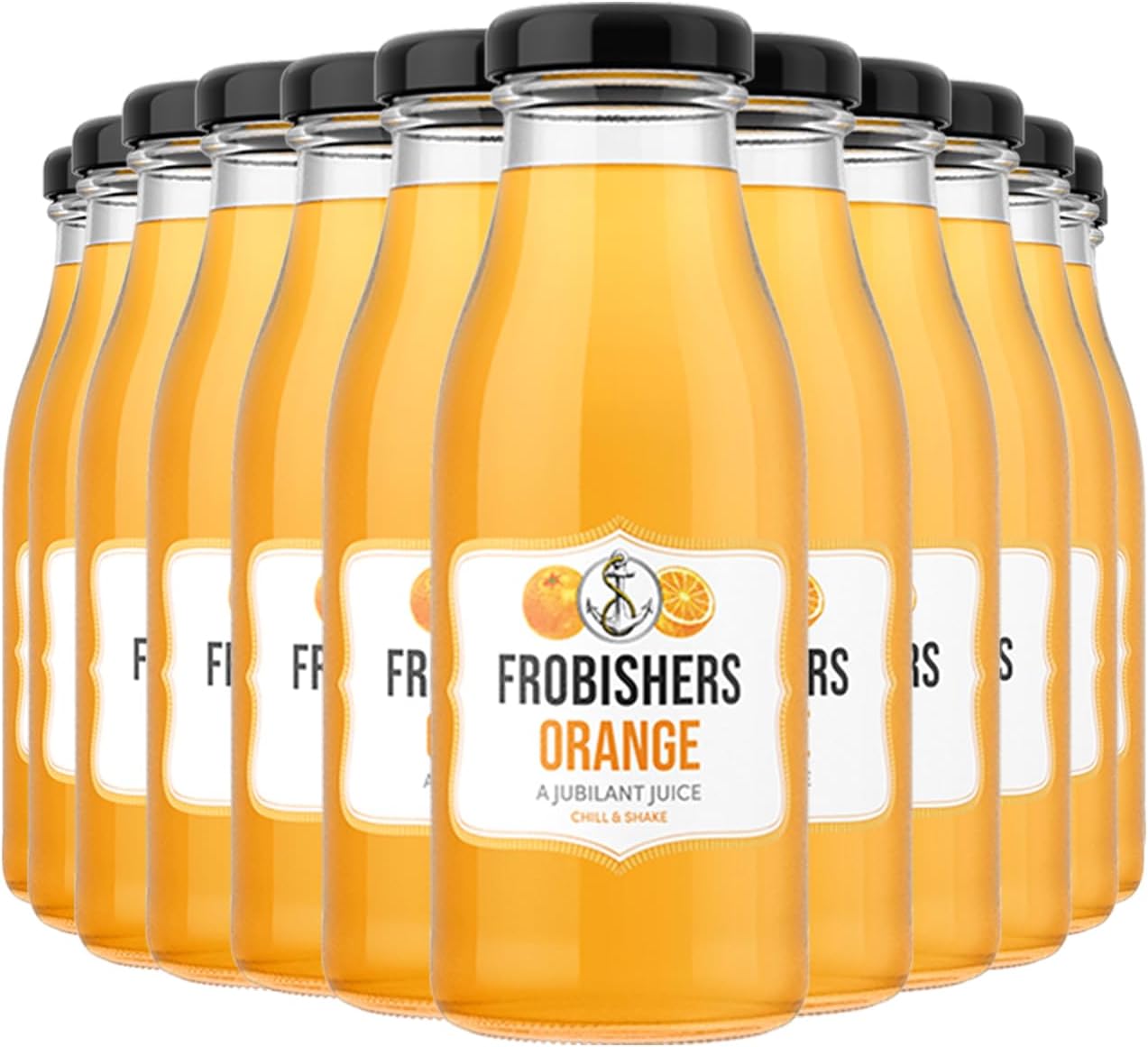 Frobishers Squeezed Fruit Orange Juice 250ml Case of 12