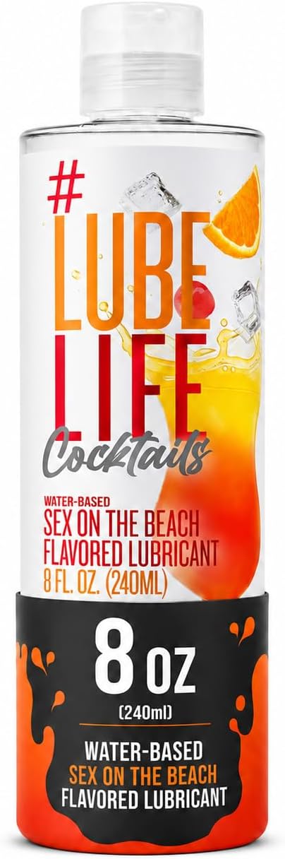 LUBELIFE Fun On The Beach Flavored Water Based Lube 8 fl oz