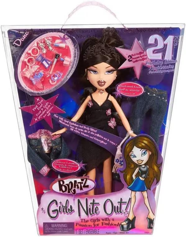 Bratz 21st Birthday Special Edition Fashion Doll - DANA - Includes 2 Fashion Outfits, 2 Pairs of Shoes, Purse, and Glamorous Accessories - Fan Favourite Rerelease - For Kids and Collectors Ages 4+
