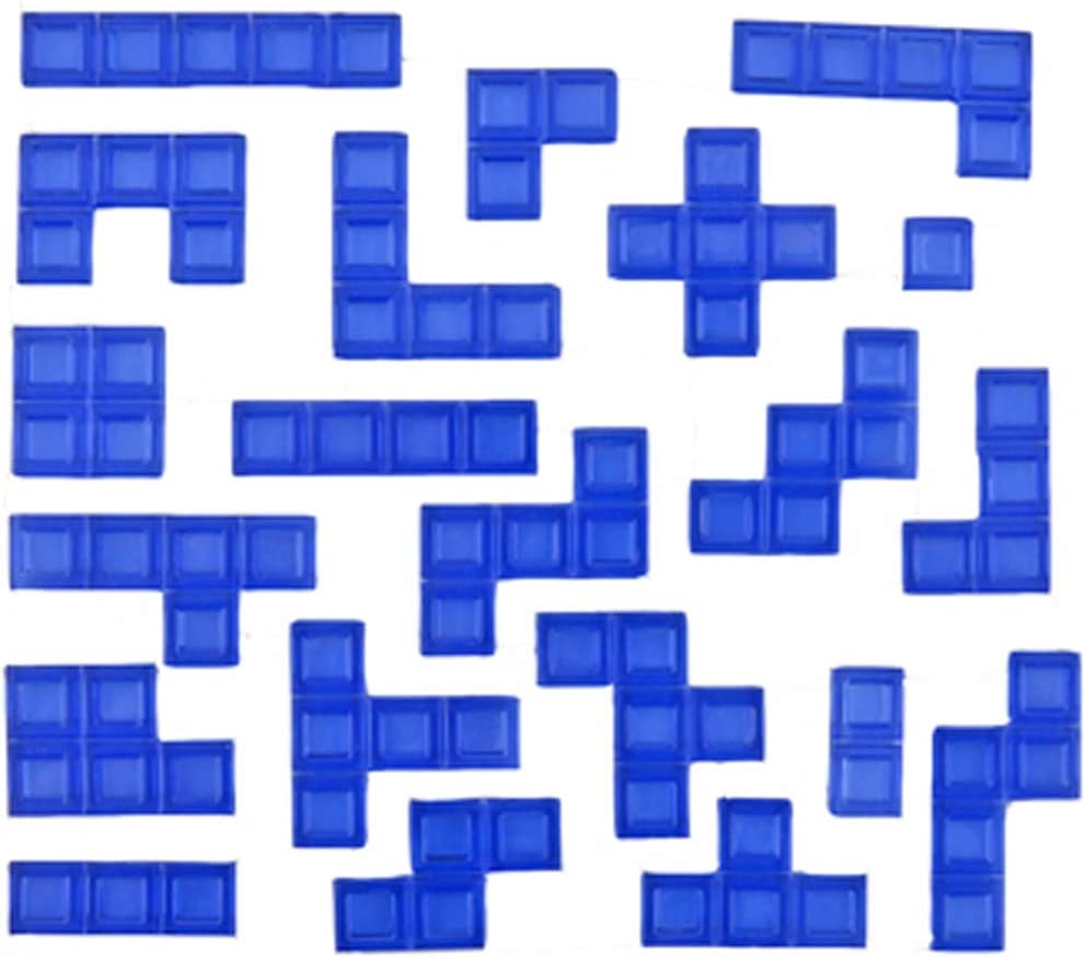 Blokus Game Replacement Parts ~ 21 BLUE PIECES