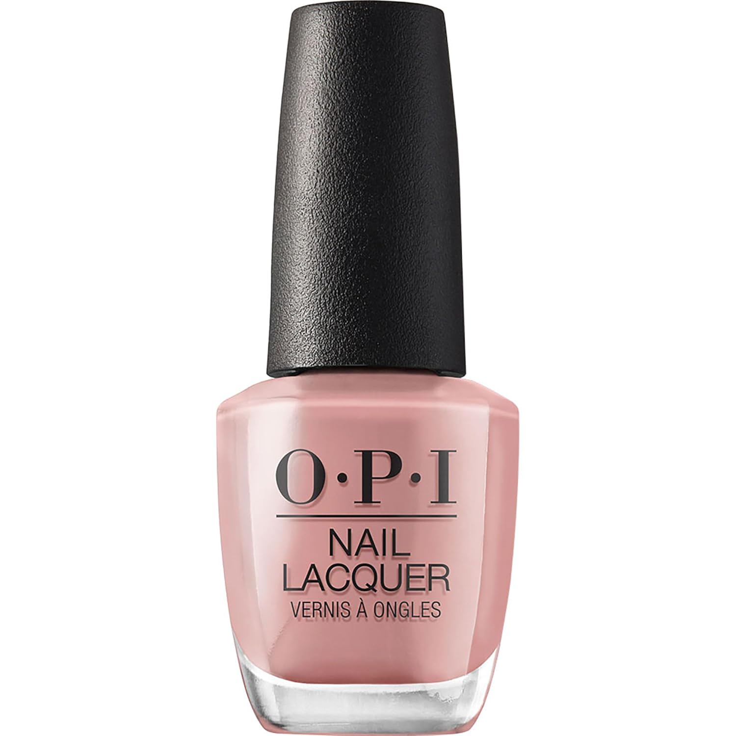 OPI Nail Lacquer Nail Polish | Opaque Dark Nude Crème Chip Resistant Nail Polish | Vegan, Fast Drying, Streak Free