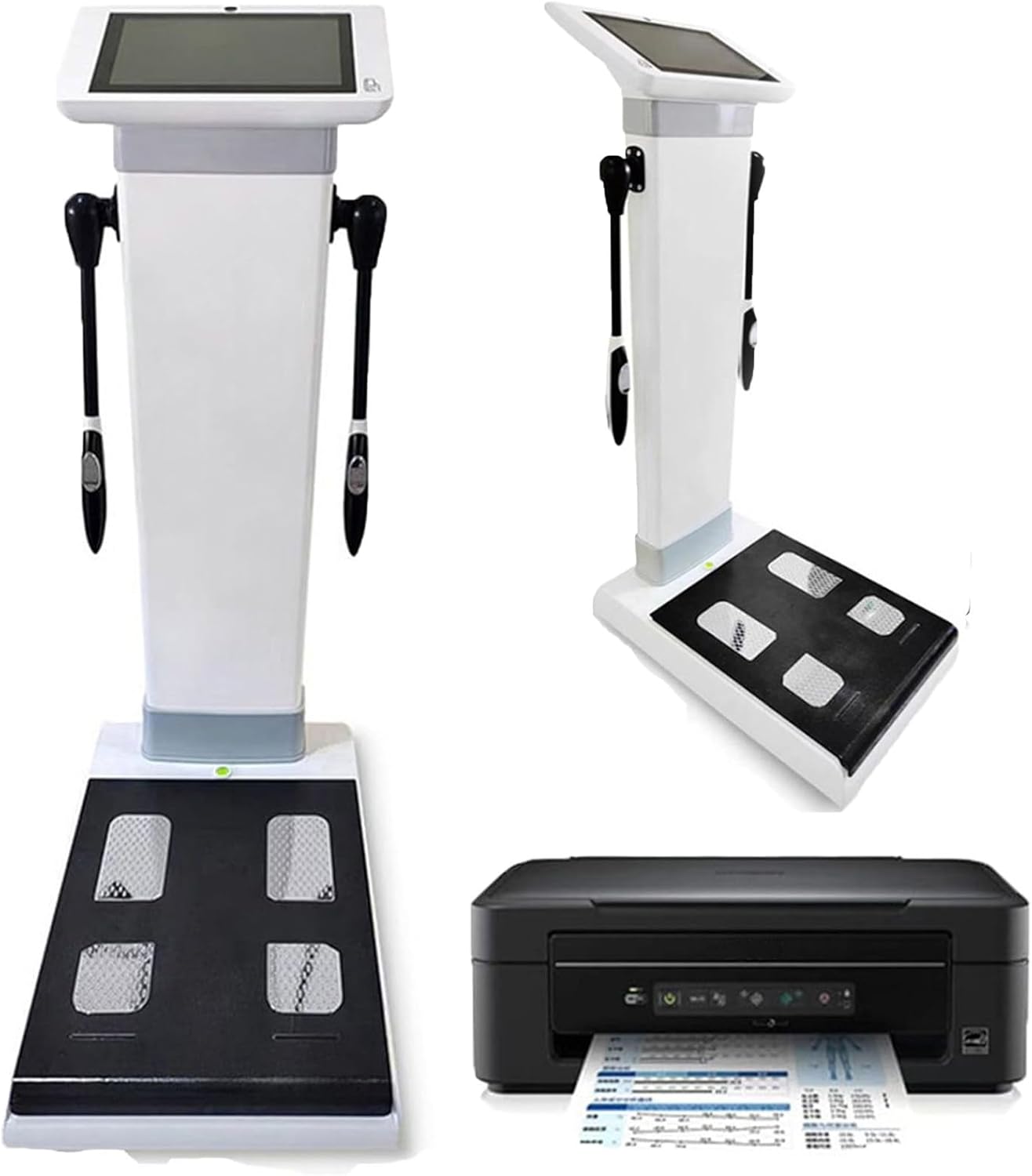 Professional Full Body Fat Analyzer, Body Composition Monitor & Scale, 10.1 Inch Electronic Bmi Body Fat Monitor with LCD Display