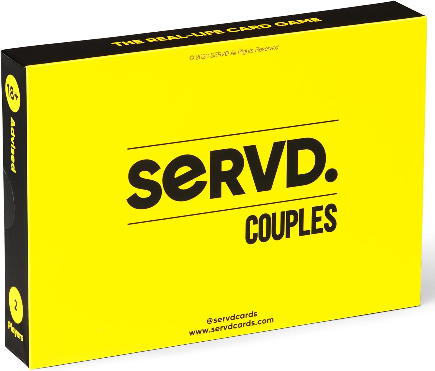 SERVD - Couples - The Hilarious Real-Life Couples Card Game | Funny Gift for Anniversary, Valentines Day, Christmas, Date Nights & More | Unique Strategy Game