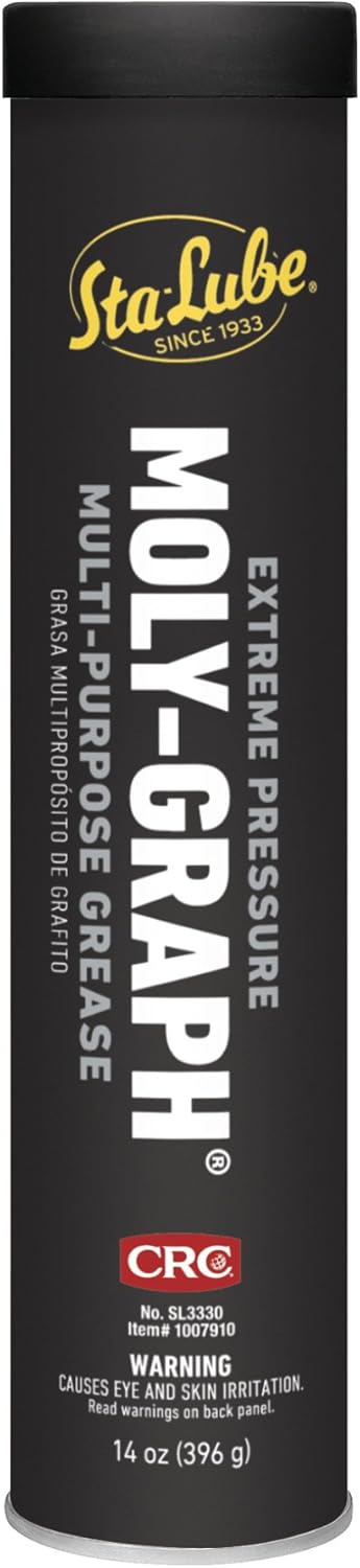 Sta-Lube CRC SL3330 Moly-Graph Extreme Pressure Multi-Purpose Lithium Grease - 14 Oz.