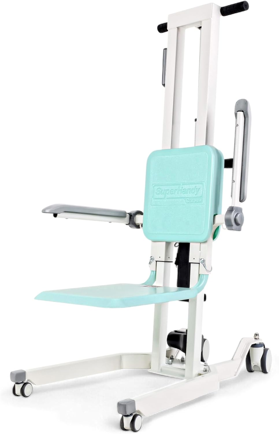 SuperHandy GoRise Electric Floor to Stand Lift – 227 kg Capacity, Standing Assistance, Portable, Adjustable, Ergonomic, Easy Storage, Patent Pending (TX (Transfer Lift))