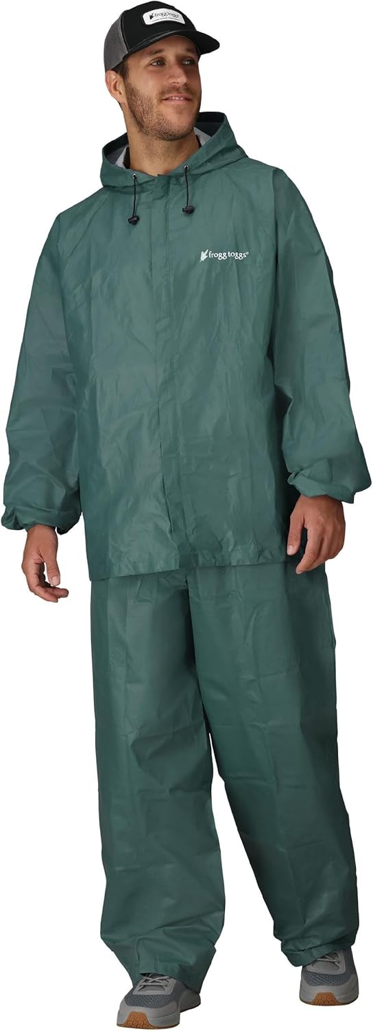 FROGG TOGGS Men's Ultra-Lite2 2-Layer Waterproof Breathable Rain Suit