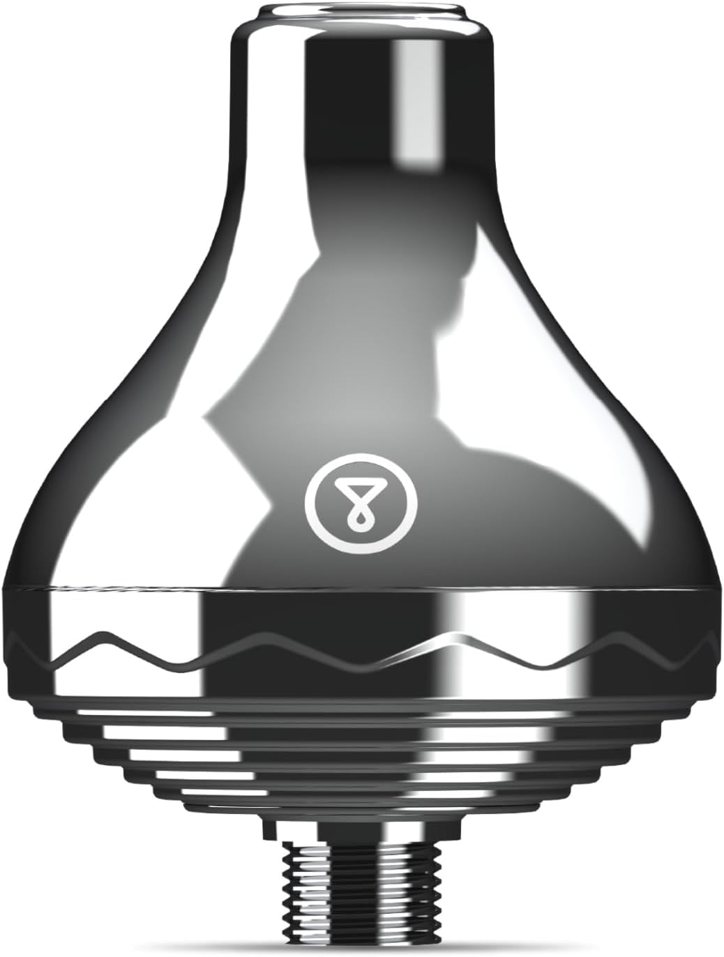 Tappwater ShowerPro - Shower Filter. Water Filter with KDF Technology, Filters Out limescale, Chlorine and Heavy Metals. Shower Water Filter for a Soft Skin and a Strong, Shiny Hair (Chrome)