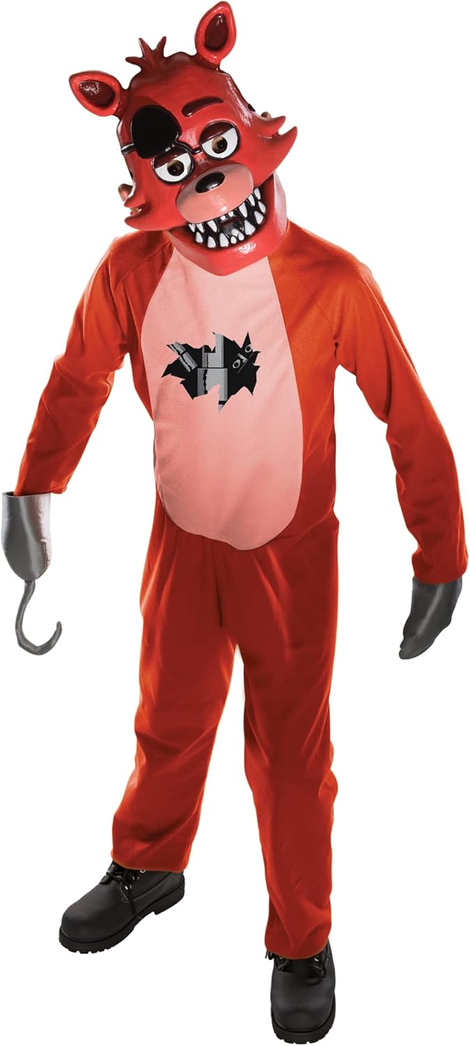 Rubie's Official Five Nights At Freddy's Kids Foxy Costume, Kids Fancy Dress