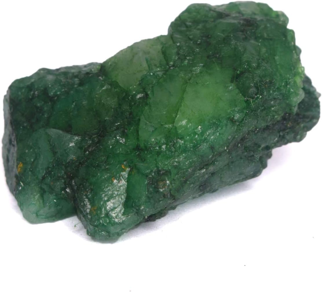 GEMHUB Loose Gemstones For Jewelry Making 10-980 Carat Raw Rough Green Emerald Natural Gemstone | Crystal And Healing Stones