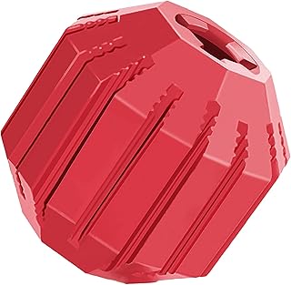 KONG Stuff-A-Ball - Durable Chew Toy for Dogs - Natural Rubber Dog Toy for Dental Health - Pet Toy for Chewing & Teeth Cleaning - Stuffable Toy for Dog Treats & Snacks - for Medium Dogs