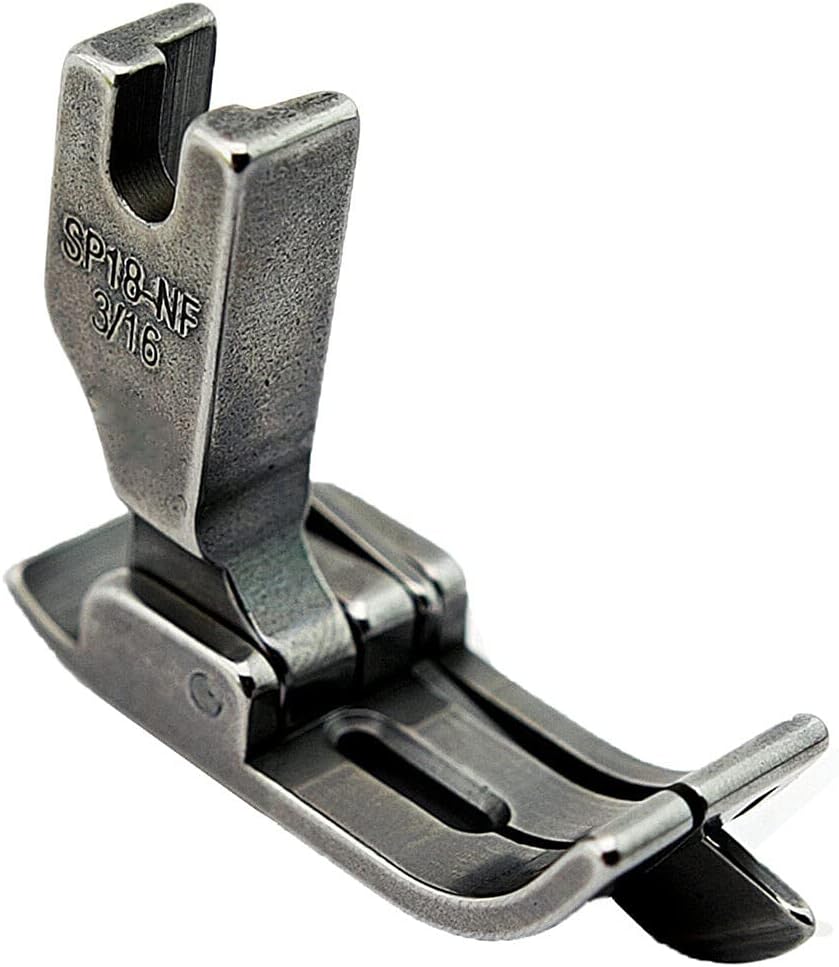 Cutex Top-Stitch Presser Foot with Right Guide #SP18-NF for Needle Feed Sewing Machine (Size 1/4" (6.4mm))