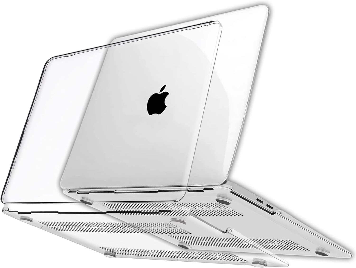 RKINC Case for MacBook Air 15 inch, Crystal Clear Case 2025 2024 2023 Release M4 A3241 M3 A3114 M2 A2941 Chip with Liquid Retina Display, Plastic Hard Shell Compatible with MacBook Air 15
