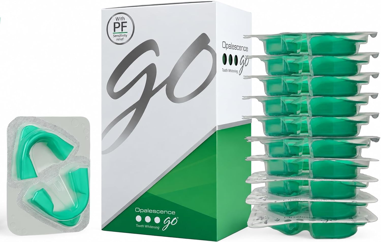 Opalescence Go 15% with PF - Prefilled Teeth Whitening Trays 4638-TS